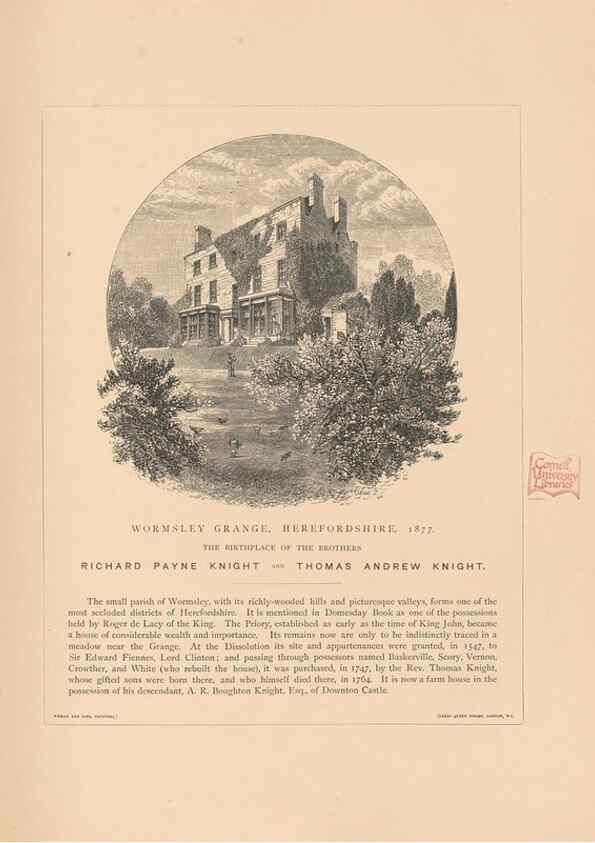 Reproducción/Reproduction 40479190520: The Herefordshire pomona, containing coloured figures and descriptions of the most esteemed kinds of apples and pears.. Hereford, [Eng.]Jakeman and Carver,1876-85.. 