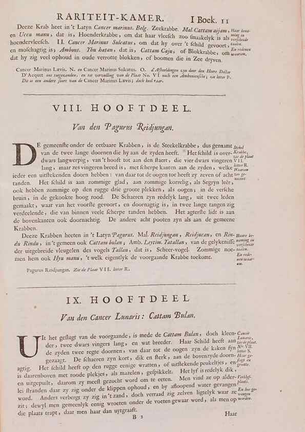 Reproducción/Reproduction 36257421664: D'Amboinsche Rariteitkamer ... :. T'Amsterdam :Gedrukt by François Halma,1705.