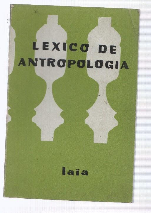 Lexico de antropologia