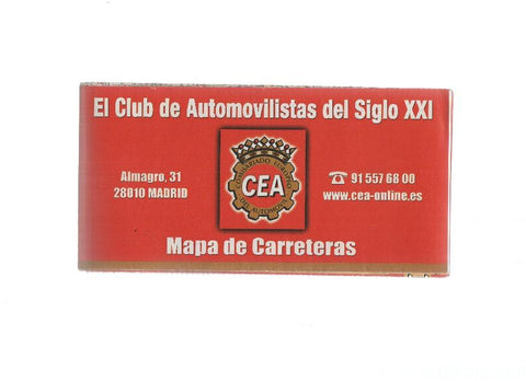 Mapa de carreteras de El club de automovilistas del siglo XXI