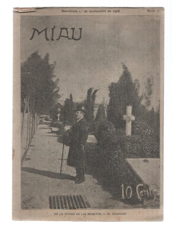 Miau numero 5: Tumbas celebres (Pereda, Garibaldi,Gambetta,Verdi,Quintana)