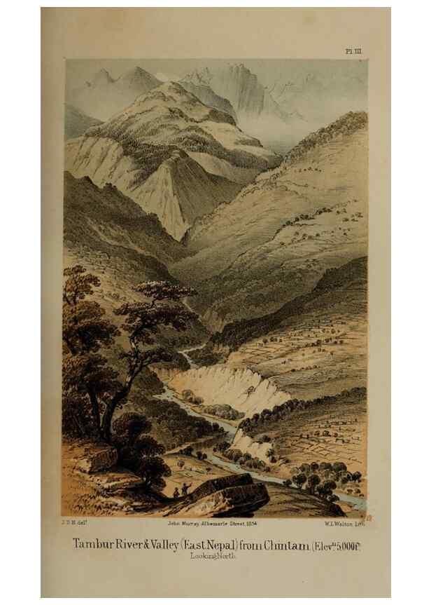 Reproducción/Reproduction 33042246772: Himalayan journals;. London,J. Murray,1854.