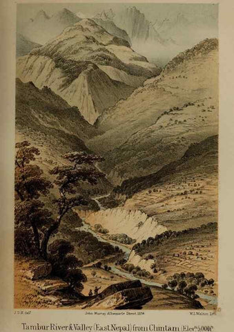 Reproducción/Reproduction 33042246772: Himalayan journals;. London,J. Murray,1854.