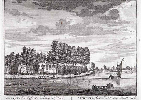 Reproducción/Reproduction 24517798616: De zegepraalende Vecht :. T'Amsteldam :By de Wed :1719.