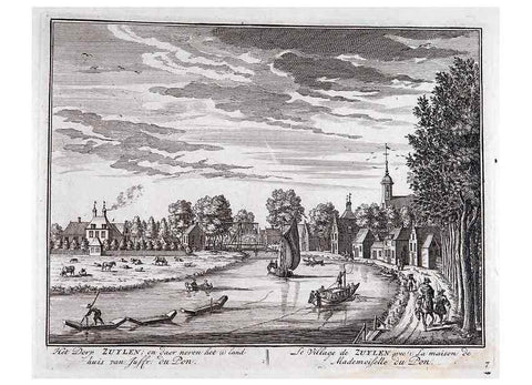 Reproducción/Reproduction 24435375122: De zegepraalende Vecht :. T'Amsteldam :By de Wed :1719.