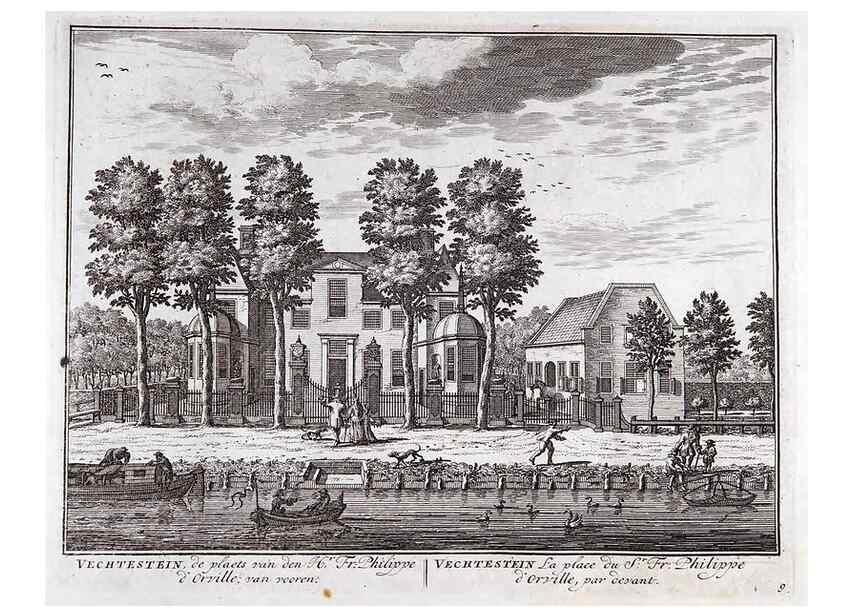Reproducción/Reproduction 24543676065: De zegepraalende Vecht :. T'Amsteldam :By de Wed :1719.