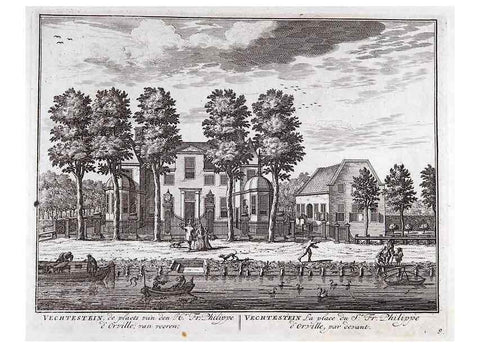 Reproducción/Reproduction 24543676065: De zegepraalende Vecht :. T'Amsteldam :By de Wed :1719.