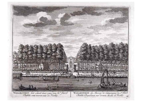 Reproducción/Reproduction 24461580771: De zegepraalende Vecht :. T'Amsteldam :By de Wed :1719.