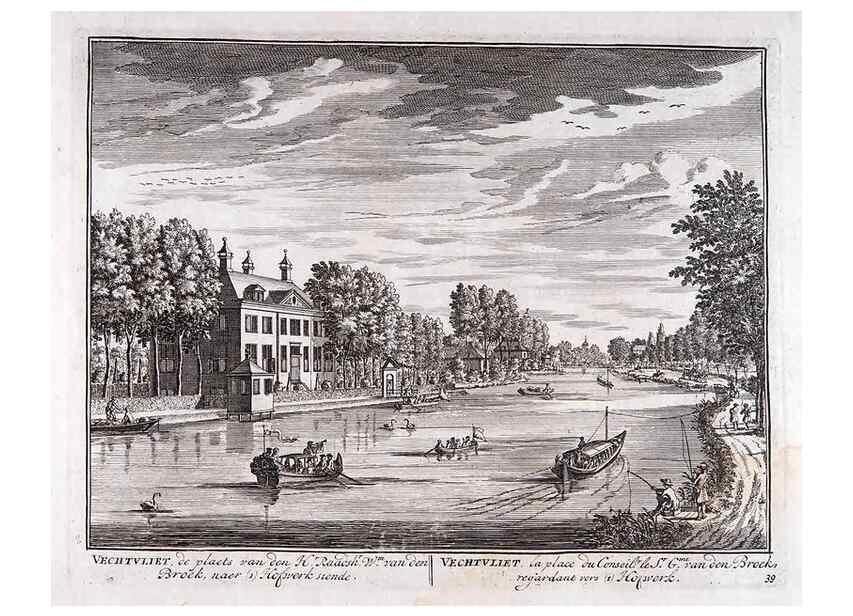 Reproducción/Reproduction 23915612594: De zegepraalende Vecht :. T'Amsteldam :By de Wed :1719.