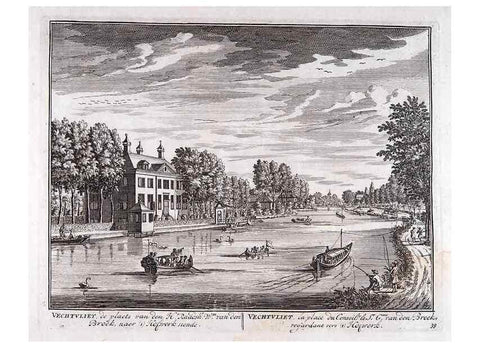 Reproducción/Reproduction 23915612594: De zegepraalende Vecht :. T'Amsteldam :By de Wed :1719.