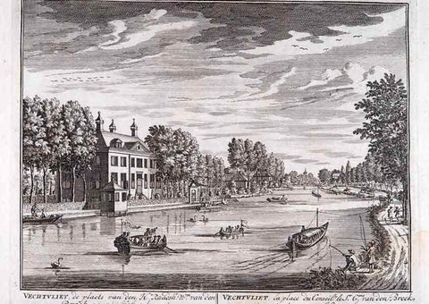 Reproducción/Reproduction 23915612594: De zegepraalende Vecht :. T'Amsteldam :By de Wed :1719.