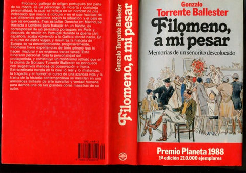 Filomeno a mi pesar (primera edicion noviembre 1988)