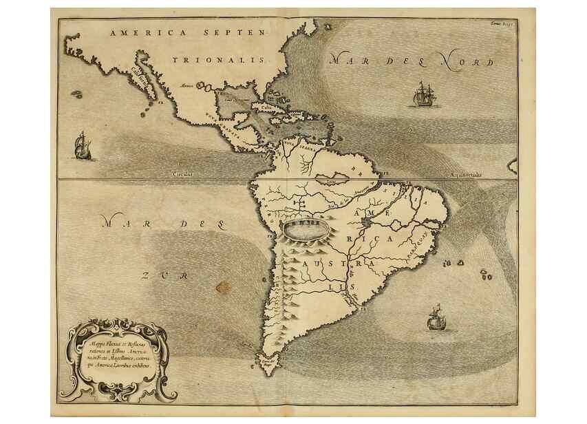 Reproducción/Reproduction 15483410160: Mundus subterraneus, in XII libros digestus :. Amstelodami :apud Joannem Janssonium à Waesberge & filios,1678.