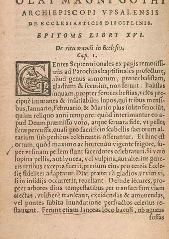 Reproducción/Reproduction 15449711747: Historiae de gentibus septentrionalibus /. Antverpiae :Apud Ioannem Bellerum,[ca. 1557]