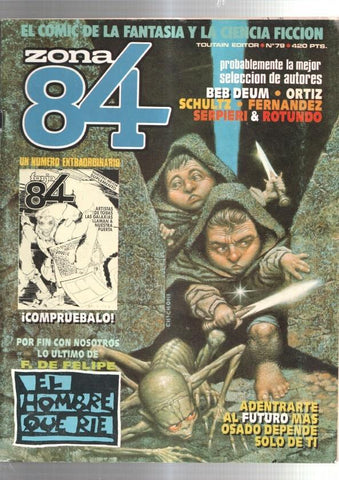 Zona 84 numero 79: Creatura por Serpiere