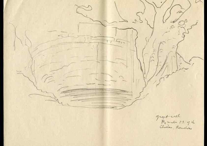 Reproducción/Reproduction 30830206120: Cenotes at Chichen Itza, Mexico, 1895. 1895