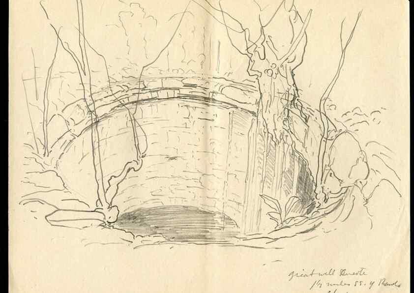 Reproducción/Reproduction 31197607285: Cenotes at Chichen Itza, Mexico, 1895. 1895