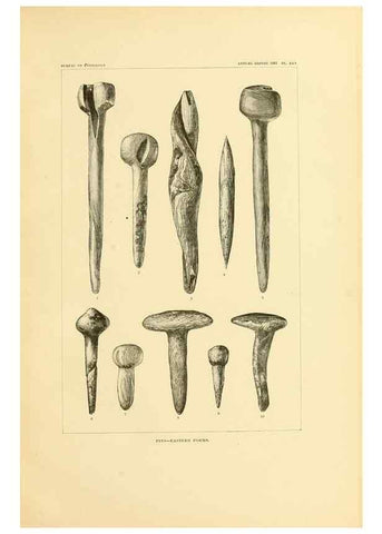 Reproducción/Reproduction 30393563383: Art in shell of the ancient Americans.. Washington,Govt. Print. Off.,1883.