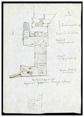 Reproducción/Reproduction 30391548573: Chichen Itza, Mexico, 1895 (2). 1895