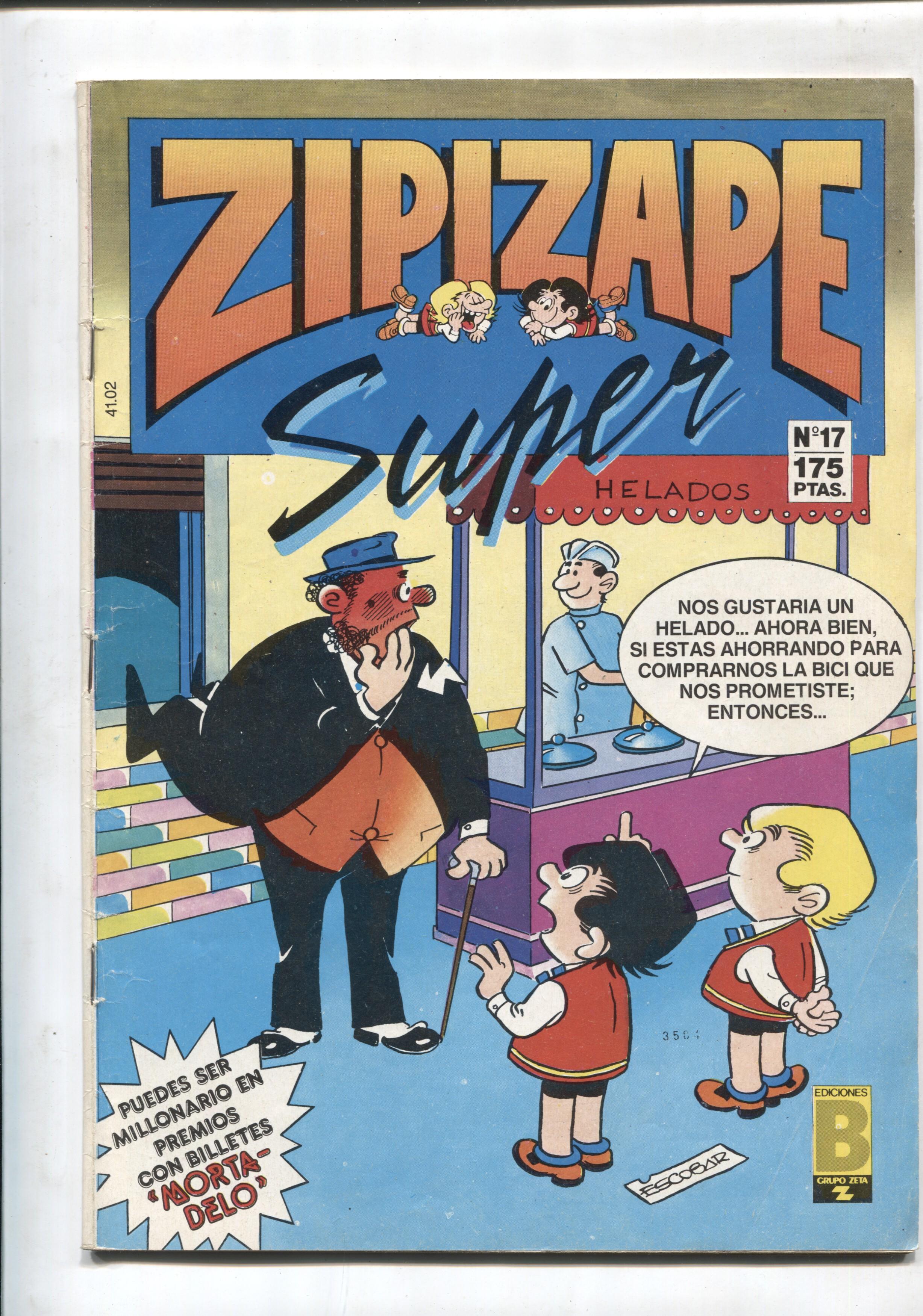 Super Zipi y Zape numero 017: El chinche olimpico, Los 5 amiguetes, Roquita, 