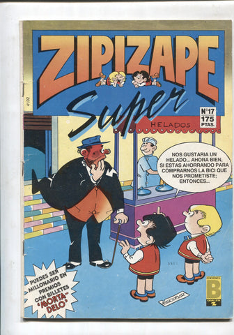 Super Zipi y Zape numero 017: El chinche olimpico, Los 5 amiguetes, Roquita, 