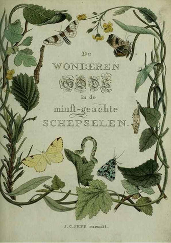Reproducción/Reproduction 8937440651: Beschouwing der wonderen Gods :. Amsterdam :J.C. Sepp,[1762-1860]