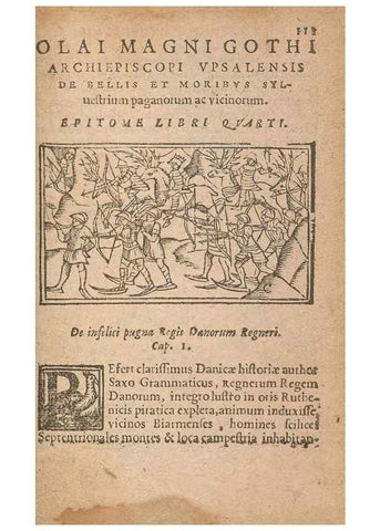 Reproducción/Reproduction 15611670976: Historiae de gentibus septentrionalibus /. Antverpiae :Apud Ioannem Bellerum,[ca. 1557]