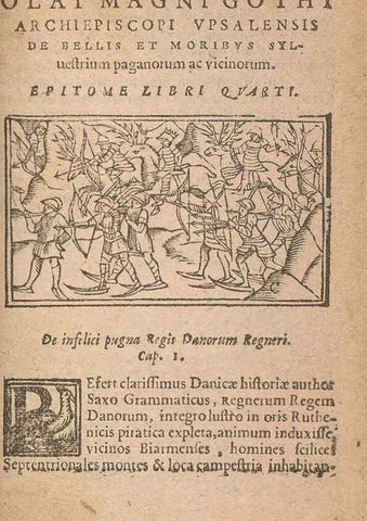 Reproducción/Reproduction 15611670976: Historiae de gentibus septentrionalibus /. Antverpiae :Apud Ioannem Bellerum,[ca. 1557]