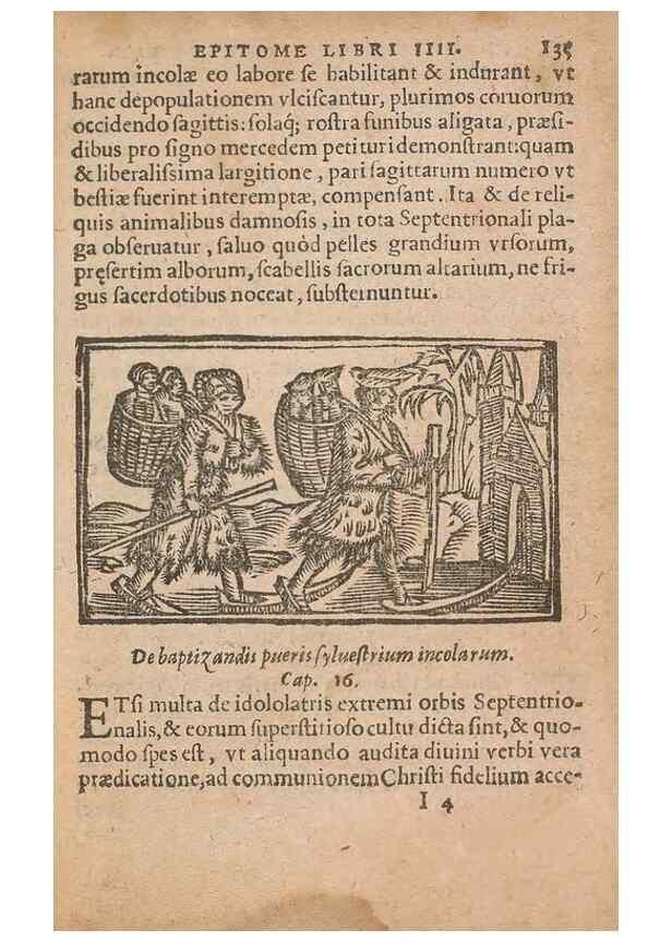 Reproducción/Reproduction 15611691956: Historiae de gentibus septentrionalibus /. Antverpiae :Apud Ioannem Bellerum,[ca. 1557]