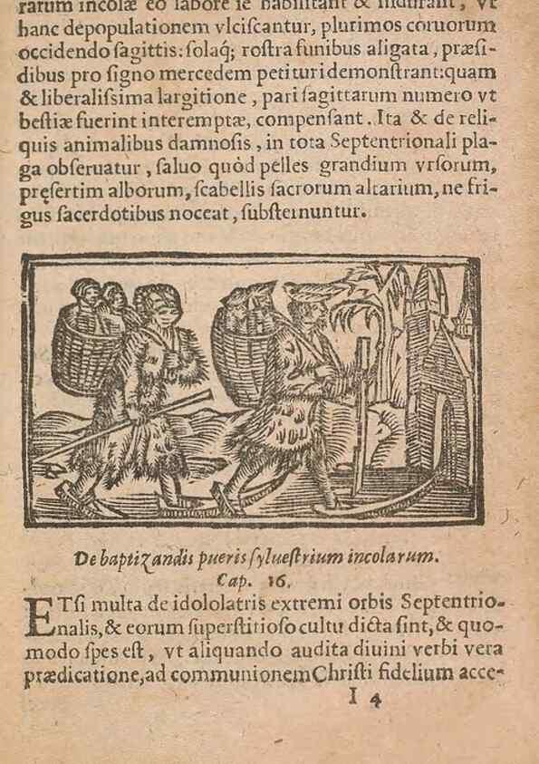 Reproducción/Reproduction 15611691956: Historiae de gentibus septentrionalibus /. Antverpiae :Apud Ioannem Bellerum,[ca. 1557]