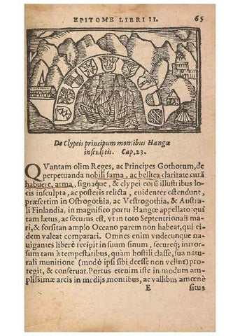 Reproducción/Reproduction 15632642231: Historiae de gentibus septentrionalibus /. Antverpiae :Apud Ioannem Bellerum,[ca. 1557]