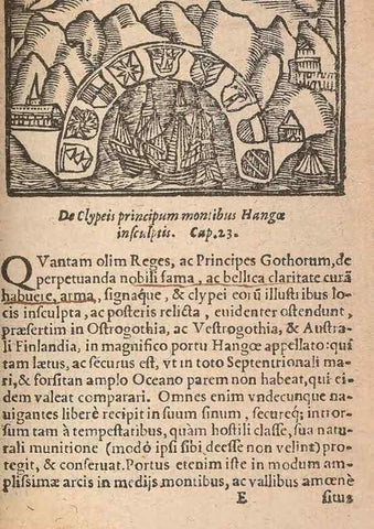 Reproducción/Reproduction 15632642231: Historiae de gentibus septentrionalibus /. Antverpiae :Apud Ioannem Bellerum,[ca. 1557]