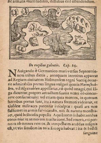 Reproducción/Reproduction 15448683299: Historiae de gentibus septentrionalibus /. Antverpiae :Apud Ioannem Bellerum,[ca. 1557]