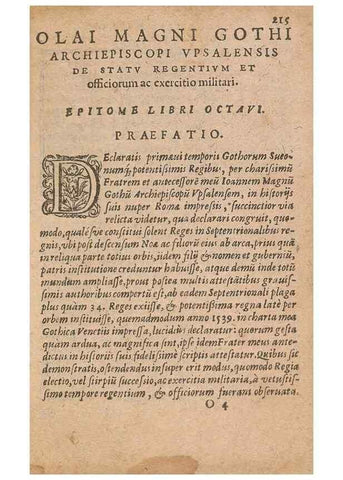 Reproducción/Reproduction 15632809691: Historiae de gentibus septentrionalibus /. Antverpiae :Apud Ioannem Bellerum,[ca. 1557]