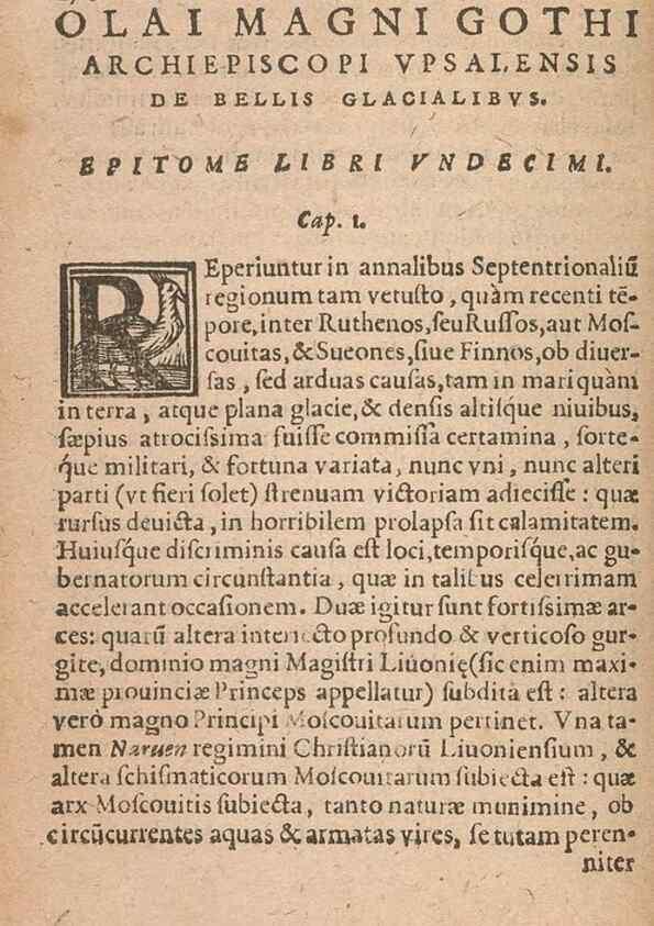 Reproducción/Reproduction 15636421042: Historiae de gentibus septentrionalibus /. Antverpiae :Apud Ioannem Bellerum,[ca. 1557]