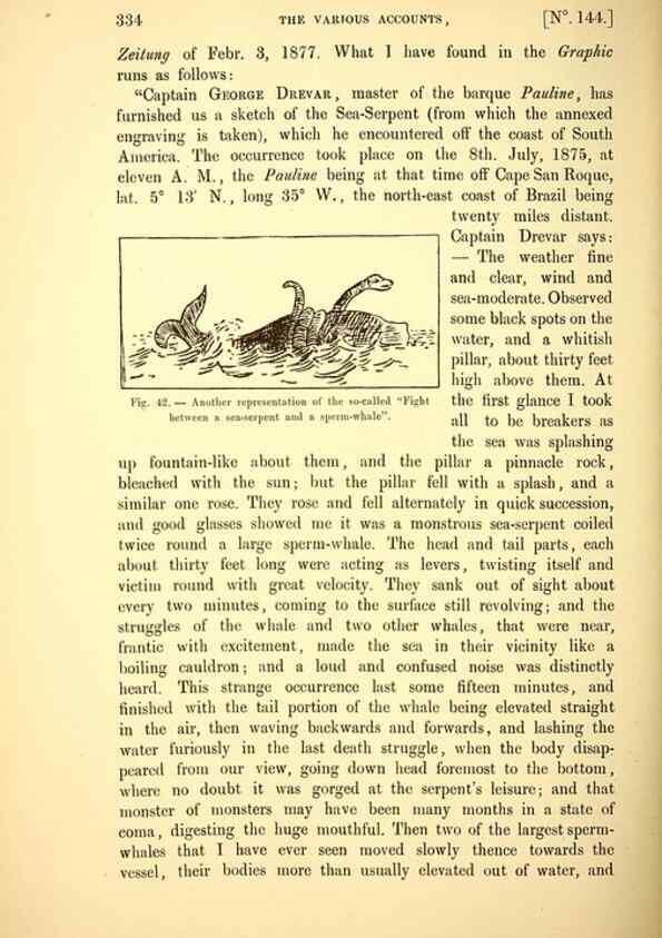 Reproducción/Reproduction 14975600904: The great sea-serpent.. Leiden :E. J. Brill;[1892]