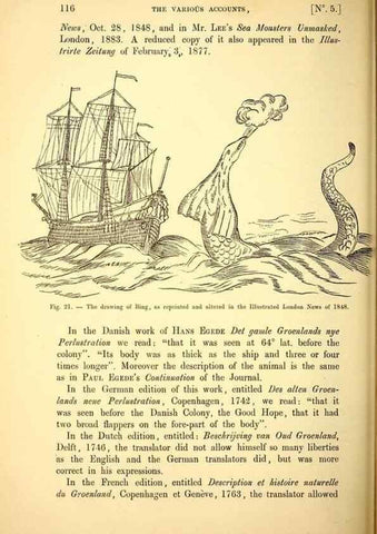Reproducción/Reproduction 14976130083: The great sea-serpent.. Leiden :E. J. Brill;[1892]