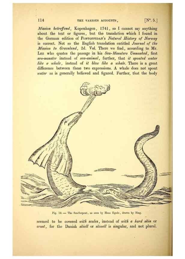 Reproducción/Reproduction 15410173238: The great sea-serpent.. Leiden :E. J. Brill;[1892]