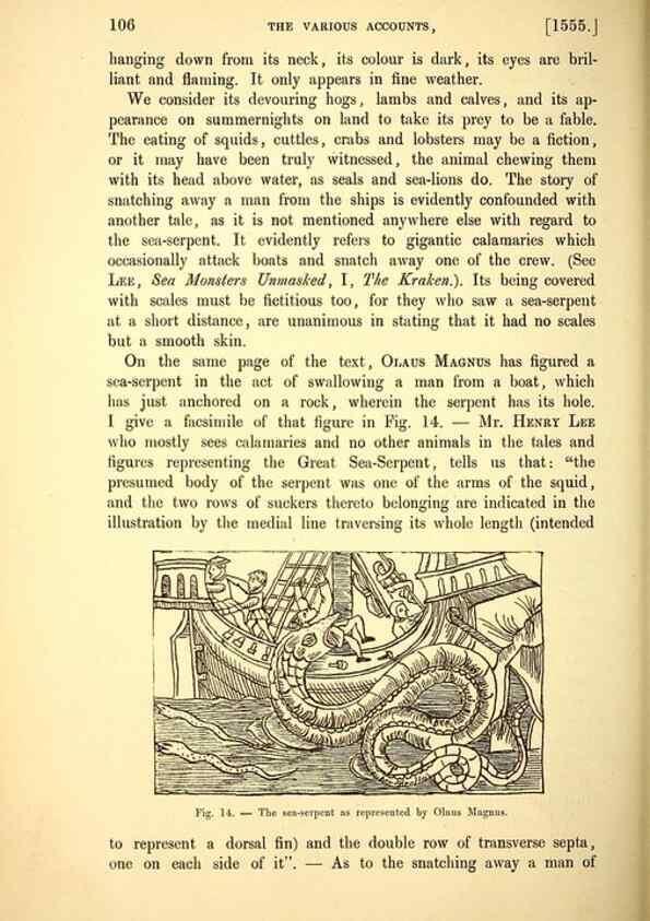 Reproducción/Reproduction 15597112232: The great sea-serpent.. Leiden :E. J. Brill;[1892]