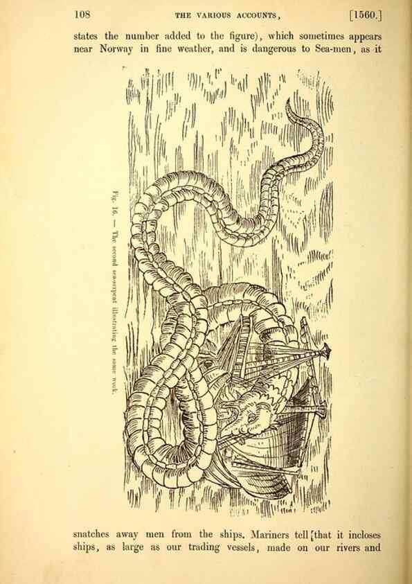 Reproducción/Reproduction 15572592606: The great sea-serpent.. Leiden :E. J. Brill;[1892]