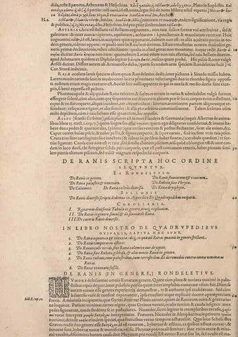 Reproducción/Reproduction 15570069162: Conradi Gesneri medici Tigurini Historiae animalium liber IV :. Francofurti :In Bibliopolio Andreae Cambieri,anno MDCIIII [1604]