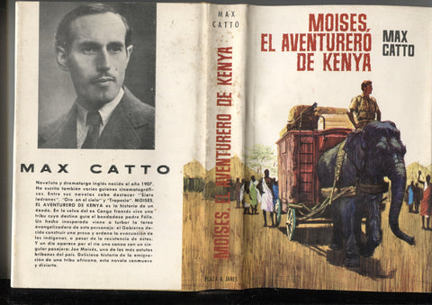 Coleccion Novelistas del dia: Moises el aventurero de Kenya