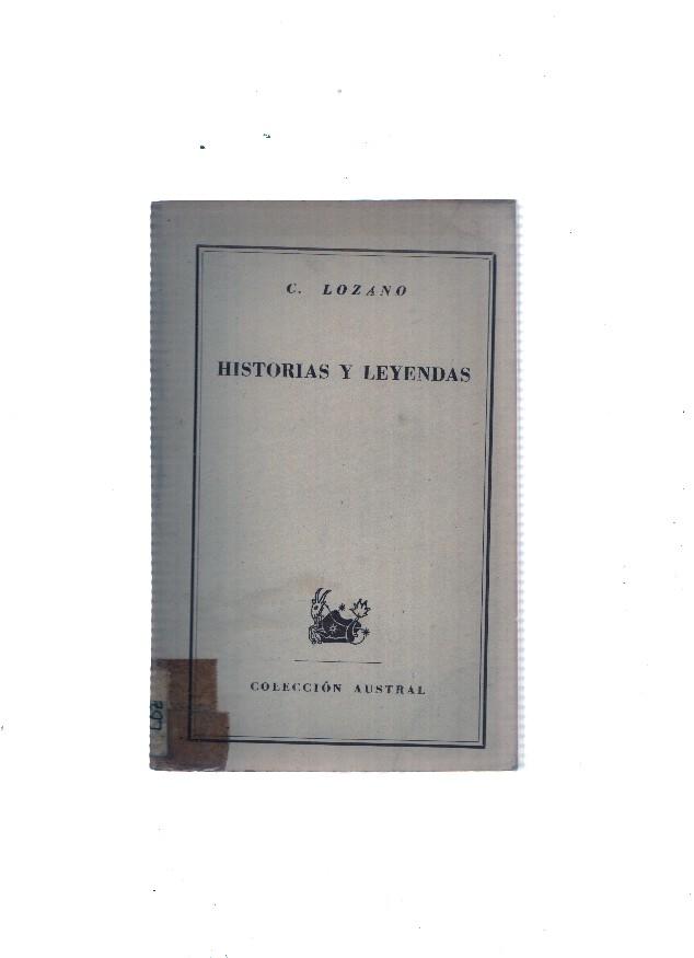 Austral numero 1228: Historias y leyendas por Cristobal Lozano