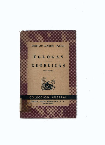 Austral numro 203: Elogas - Georgicas de Virgilio Maron (Publio)