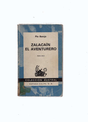 Austral numero 0346: Zalacain el aventurero (septima edicion) (hojas sueltas) 