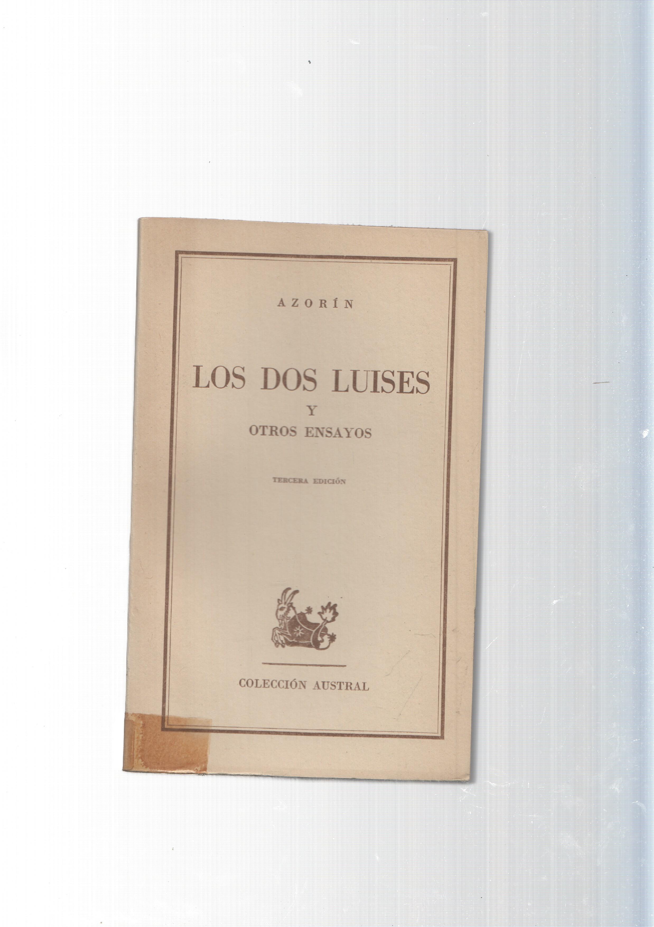 Coleccion Austral: Los dos Luises y otros ensayos