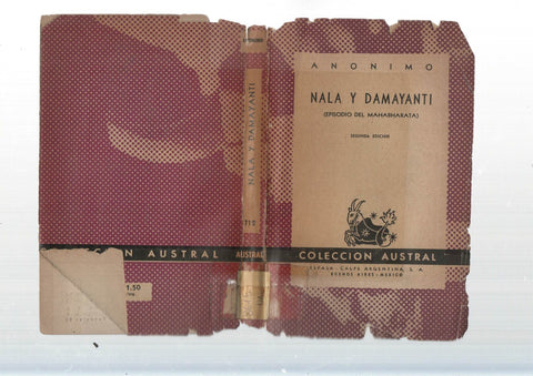 Coleccion Austral: Nala y Damayanti (episodio del Mahabhrata) (sobrecubierta mal estado)
