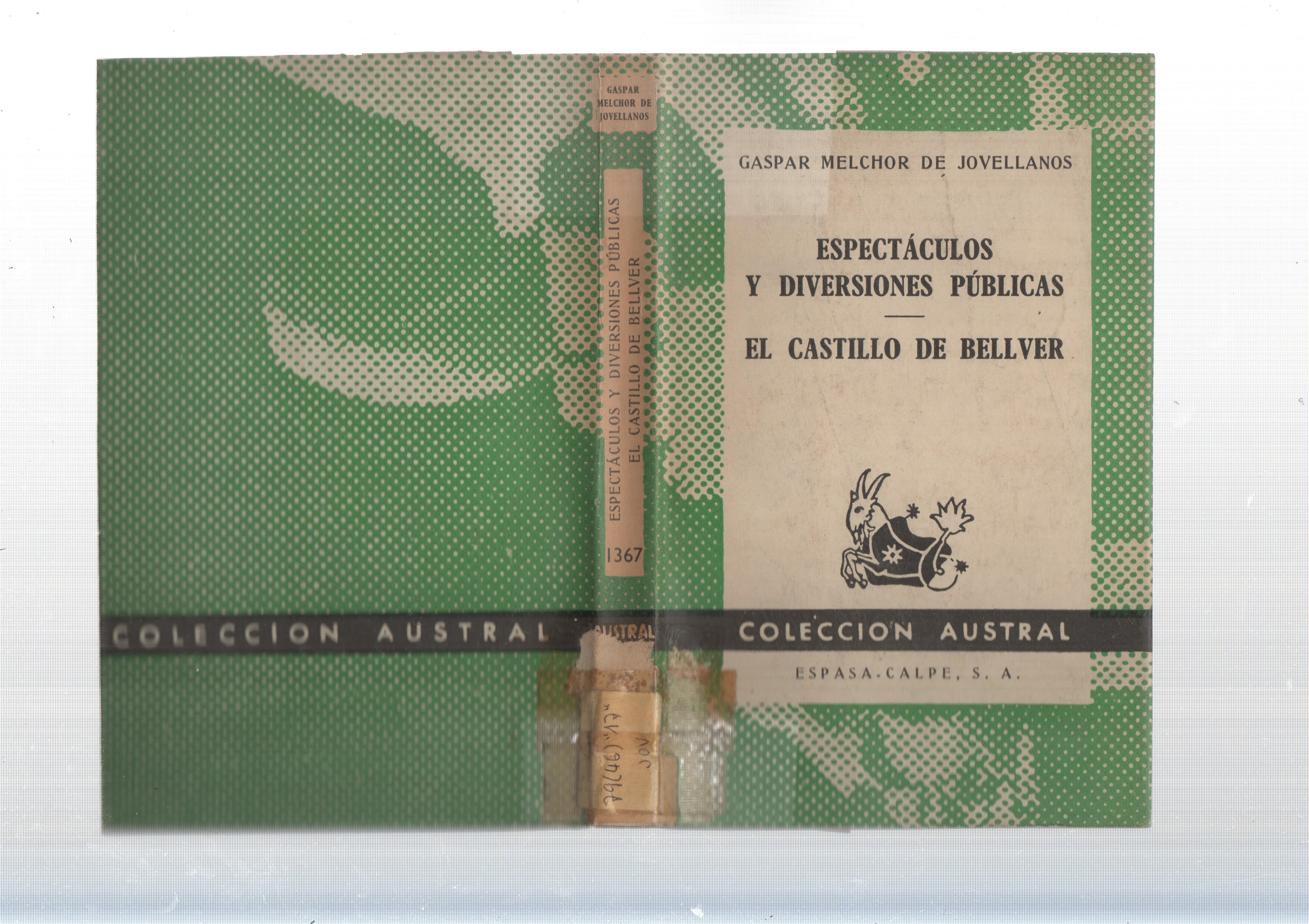 Coleccion Austral: Espectaculos y diversiones publicas - El castillo de Bellver