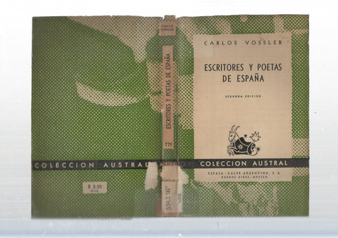 Coleccion Austral: Escritores y poetas de España