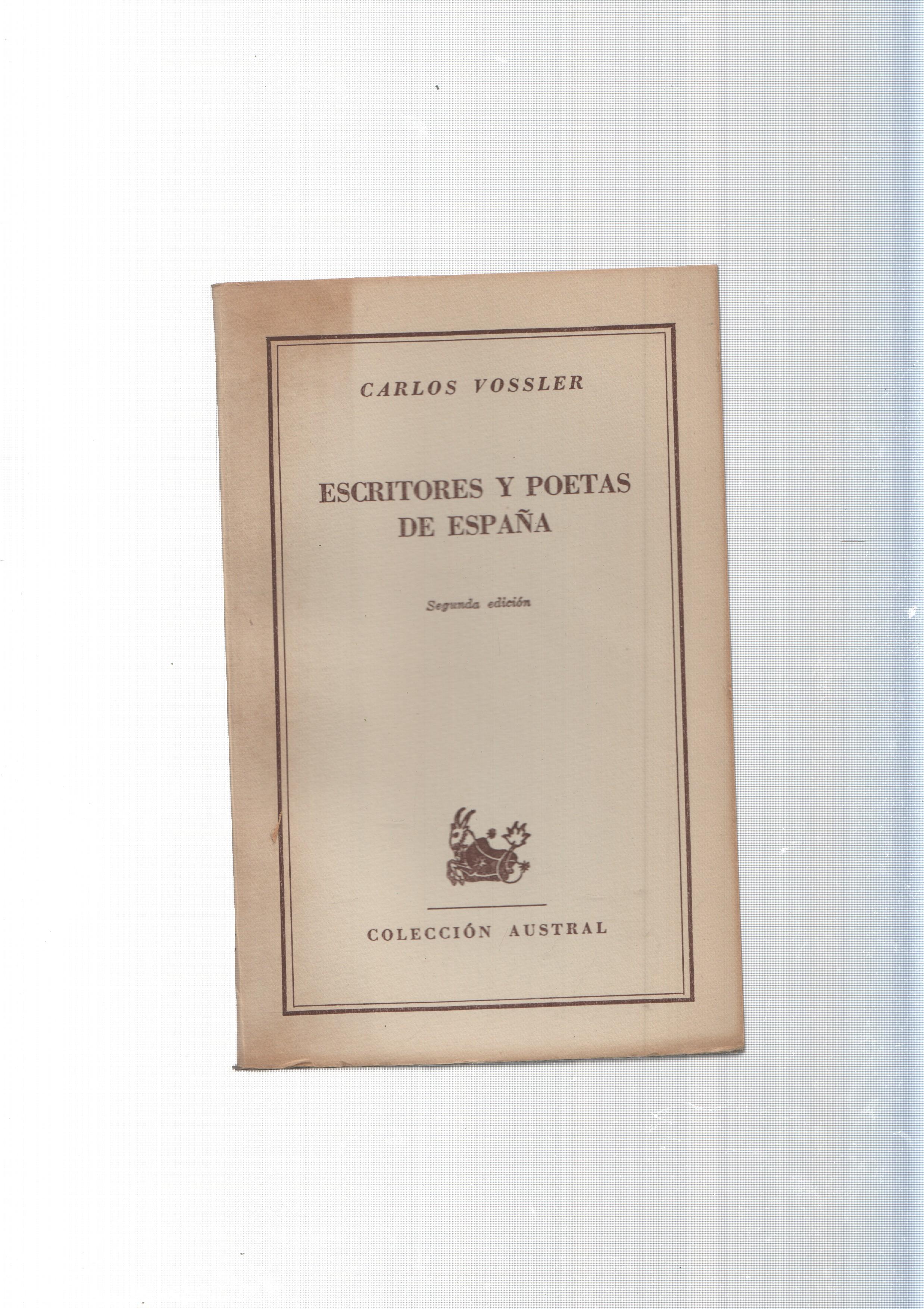 Coleccion Austral: Escritores y poetas de España